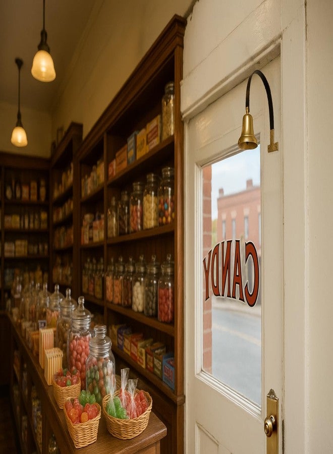 Lone Star Art Solid Brass Shopkeepers Bell - Classic Door Chime for Business Entry - Image 4